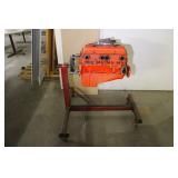 Chevy 8 Cyl Engine & Stand