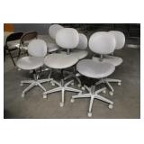 Adjustable Rolling Medical/Assistant Chairs
