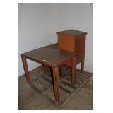 Oak Podiums, Small Table