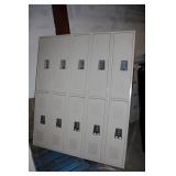 Metal Locker Sections