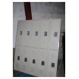 Metal Locker Sections