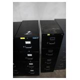 HON 4 Drawer Metal File Cabinets