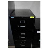 HON 3 Drawer Metal File Cabinet