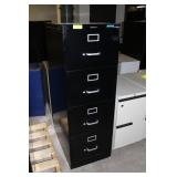 Steel Case 4 Drawer Metal File Cabinet
