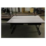 Rolling Adjustable Computer Tables