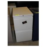 2 Drawer Metal File Cabinet