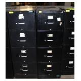 HON 4 Drawer Metal File Cabinets