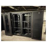 4 PC Metal Server Cabinet