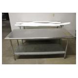 Stainless Steel Prep Table