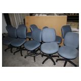 Adjustable Rolling Office Chairs