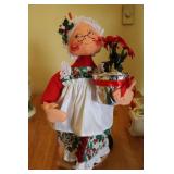 Vintage 1980 Annalee Mrs. Claus Doll