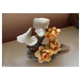 Capodimonte Doves, Roses