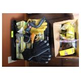 Empty Tackle Box, Work Gloves