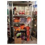 Metal Shelf, Halloween/Christmas Dï¿½cor