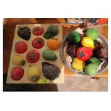 Glass Decorative Fruit