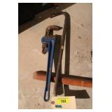 Crowbar, Pipe Wrench