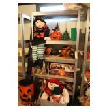 Metal Shelf, Halloween/Christmas Dï¿½cor