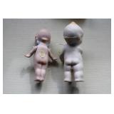 Shackman Bisque w/Flower & Other Kewpie Doll