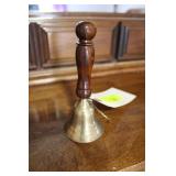Vintage Brass School Bell