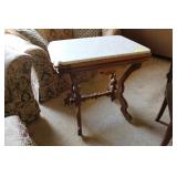 Marble Top Parlor Table