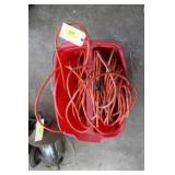 Utility Bucket w/Electrical Cords