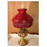Brass Aladdin Lamp w/Shade, Aladdin parts