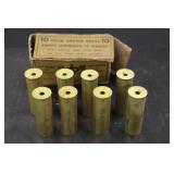 Giulio Fiocchi Unprimed 12ga. Brass Shells
