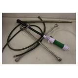 4 Wrench, Air Hose, Battery Pump