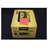 New Speer 8mm 170 GR Bullets