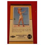 Hawkeye Motor Co. Advertising 1948 Calendar