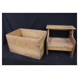 Wood Step & Box