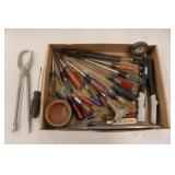Riveter, Brake Spring Plyer& Assorted Screw Driver