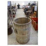 Wooden  Barrel & Weiner Sticks