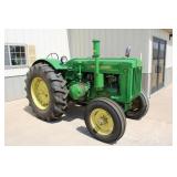 John Deere Model D Antique Tractor