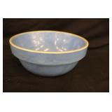 8-1/2" Blue  Stoneware Bowl