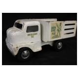 Pressed Steel Tonka Green Giant Steel Stake Truck