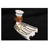 Black Americana Lefton Spoon Rest