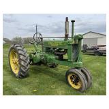 1936 John Deere A Unstyled Tractor