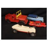 Vintage Metal Toy Cars