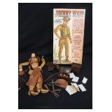 Vintage Marx Johnny West  Movable Cowboy