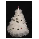 Vintage Tulle Christmas Tree