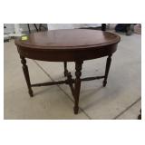 Oval End Table