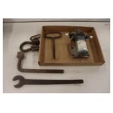 Clevis, Hay Hook, Diaphragm Pump & Tractor Wrenche