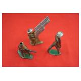Vintage USA Metal Combat Figurines