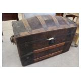 Vintage Camel Back Trunk