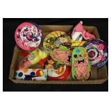 Vintage Tin Litho Noise Makers