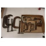 Assorted C Clamps