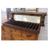 Buffet Mirror & Knick Knack Shelf