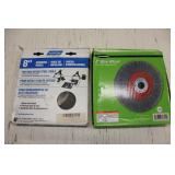 8" Grinding Wheel & Brush