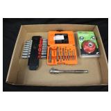 Sockets, Screw  Extractor Set, Wire Cut Brush
